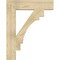 Ekena Millwork Merced Block Rough Sawn Bracket, Douglas Fir, 6"W x 30"D x 38"H BKT06X30X38MRC05RDF - alternate 2